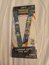 Conjunto de cordão e pinos SDCC 2025 monograma Teenage Mutant Ninja Turtle x Naruto LE500 comprar usado  Enviando para Brazil