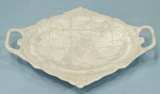 Bandeja de servir vintage floral Raence romance Provence duas alças pés comprar usado  Enviando para Brazil