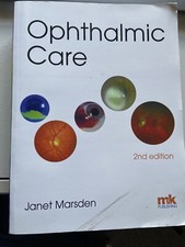 Ophthalmic care textbooks for sale  BRIDGWATER