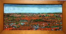 Quadro paesaggio olio usato  Novara