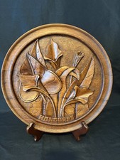 Vtg hand carved for sale  Houston