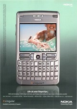 2006 • Anúncio impresso NOKIA E62 • Smartphone anos 2000 Y2K Palm Trio ADV-88 comprar usado  Enviando para Brazil