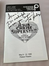 Ted Neeley autografado Jesus Christ Superstar Program '96 Cleveland, usado comprar usado  Enviando para Brazil
