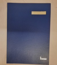Unterschriftenmappe bene blau gebraucht kaufen  Freilassing
