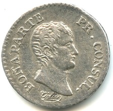 Franc argent napoléon d'occasion  Lyon IV