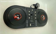 Controlador toca-discos duplo sistema DJ computador preto vermelho ION Discover comprar usado  Enviando para Brazil