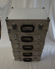 Silver briefcase hinged for sale  HATFIELD