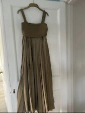 Anthropologie khaki maxi for sale  BRISTOL