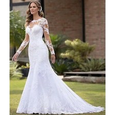 Nwt white long d'occasion  Expédié en Belgium