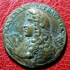 Medalha War Against L'em Worse Otomana St. Roman Empire Maximilian II Baviera comprar usado  Enviando para Brazil