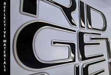 Porta traseira letras reflexivas levantadas serve para HONDA RIDGELINE 2024 2025 PRATA contorno comprar usado  Enviando para Brazil