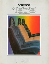 Catalogue prospekt brochure Volvo Teintes nuancier colour chart 1979 NL comprar usado  Enviando para Brazil