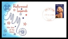 Używany, MayfairStamps US 1995 Nowy Jork Marilyn Monroe Hollywood Legendy Okładka aat_80093 na sprzedaż  Wysyłka do Poland