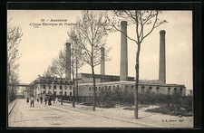Old postcard asnières d'occasion  Expédié en Belgium