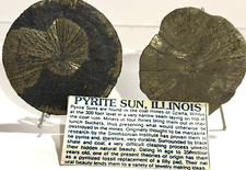 Pyrite sun miners for sale  Chesterfield