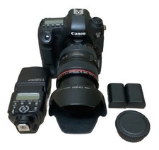Câmera Digital SLR Canon EOS 6D 20.2 MP Com Lente EF L IS USM 24-105mm - Preta comprar usado  Enviando para Brazil