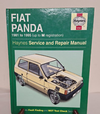 Fiat panda haynes for sale  DUNFERMLINE