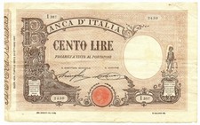 100 lire barbetti usato  Pignataro Maggiore