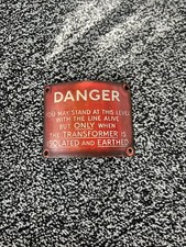 Vintage enamel curved for sale  HASTINGS