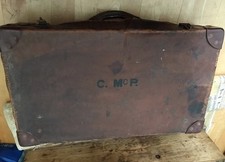 Vintage brown leather for sale  EAST MOLESEY