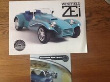 Westfield sportcars brochure for sale  ROYSTON