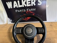 Volante de couro preto fabricante de equipamento original Jeep JK Wrangler 2011-2017 comprar usado  Enviando para Brazil