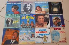 Lot disques vinyles d'occasion  France