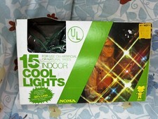Usado, Vintage NOMA Natal 15 Conjunto de Luz Fria Interna Na Caixa Original Funcionando Usado comprar usado  Enviando para Brazil