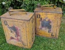 Pair antique petrol for sale  DONCASTER