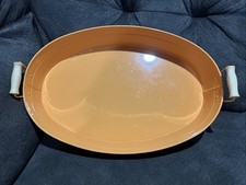 Orange metal serving for sale  Kouts