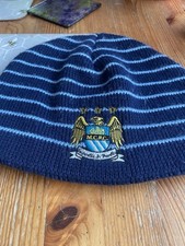 Manchester city beanie for sale  SOUTHPORT