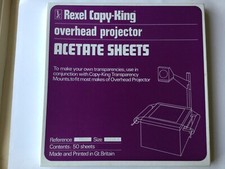 Ohp acetate sheets for sale  MORECAMBE