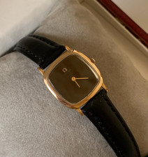 Usado, 1980 Vintage Omega De Ville Relógio 5950098.2 Quartzo Quadrado Feminino Mostrador Preto comprar usado  Enviando para Brazil