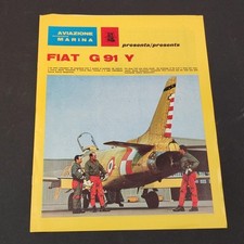 Brochure fiat g91 usato  Forli