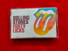 Rolling Stones Forty Licks RARE orig Cassette tape INDIA indian  Virgin comprar usado  Enviando para Brazil