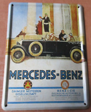 Blechschild mercedes benz gebraucht kaufen  Gundelsheim