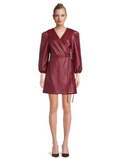 Vestido feminino BCBG Paris de couro sintético comprar usado  Enviando para Brazil