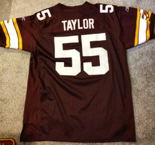 Camiseta JASON TAYLOR #55 WASHINGTON REDSKINS RETRÔ REEBOK TAMANHO 54 comprar usado  Enviando para Brazil