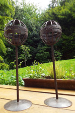 Pair gothic iron for sale  EXETER