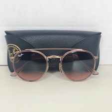 Ponte dupla redonda Ray-Ban - Ouro/cobre com degradê rosa claro/marrom claro   comprar usado  Enviando para Brazil
