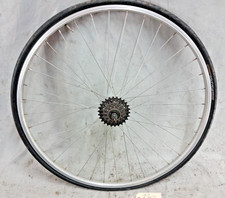 Roda traseira de bicicleta de estrada Sta-Tru STW 27" 130mm QR prata PV 6 velocidades fabricada/transportadora nos EUA, usado comprar usado  Enviando para Brazil