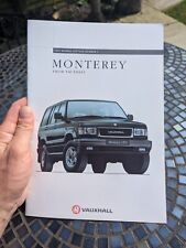 1993 vauxhall monterey for sale  LITTLEHAMPTON