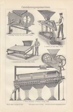 Lithografie 1905 getreidereini gebraucht kaufen  Leipzig