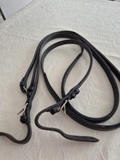 Black dressage reins for sale  KETTERING