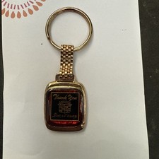 Ouro- Chaveiro Cadillac Fob Inscrito Obrigado- Don Massey Cadillac Logotipo Dourado comprar usado  Enviando para Brazil