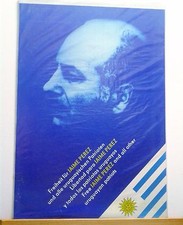 Uruguay manifesto originale usato  Villafranca in Lunigiana