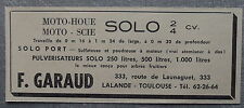 Publicité garaud moto d'occasion  Beaumont-de-Lomagne