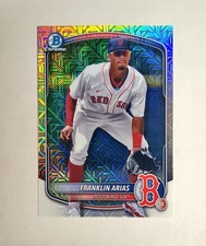 2025 Bowman Chrome Franklin Arias Image Variation Mojo refrator SSP (1:803 peças) comprar usado  Enviando para Brazil
