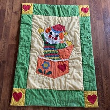 Vintage clown quilt for sale  Rock Creek