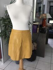 Jupe zara cuir d'occasion  Andeville